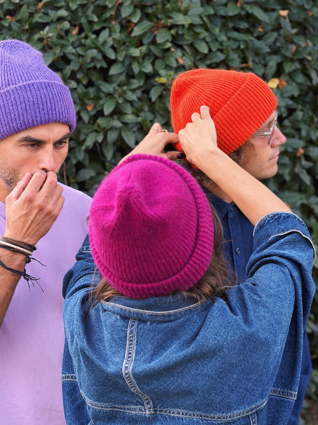 NINO beanies lifestyle shooting 3
